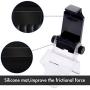 PS4 Controller Phone Clip, PS4 Slim Pro DualShock 4 Controller Grip for Android Smart Phone, 180 Degree Gaming Holder Mount Stand Bracket for PlayStation 4 Game Controller 6 in Samsung, Pixel, OnePlus