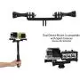 OCTO MOUNTS - Dual Tripod Mount Adapter for Live Video and Photography with Multiple Devices. Compatible with Smartphones and Action Cameras: iPhone, Samsung Galaxy, GoPro, Android, Google Pixel, etc. OCTO MOUNTS - Dual Tripod Mount Adapter for Live Video and Photography with Multiple Devices. Compatible with Smartphones and Action Cameras: iPhone, Samsung Galaxy, GoPro, Android, Google Pixel, etc.