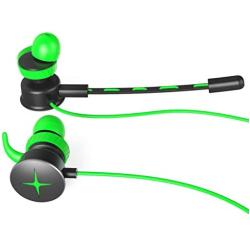 Gaming Earphone for Razer Hammerhead V2 Pro with Mic 3.5mm Y Splitter Microphone in-Ear Gaming Earphones for Mobile Phone