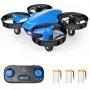 SNAPTAIN SP350 Mini Drone for Kids/Beginners, Portable Thrown Go RC Quadcopter with 3 Batteries, Circle Flying, 3D Flip, Speed Adjustment & Altitude Hold, Great Gift/Toys for Boys & Girls