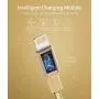 Lightning Cable Apple Certified - Quntis iPhone Charger 3Pack 3ft 6ft 10ft Nylon Braided USB Fast Charging Cord Compatible with iPhone 11 Pro X Xs Max XR 8 7 6 Plus iPad Pro Airpods and More, Gold Lightning Cable Apple Certified - Quntis iPhone Charger 3Pack 3ft 6ft 10ft Nylon Braided USB Fast Charging Cord Compatible with iPhone 11 Pro X Xs Max XR 8 7 6 Plus iPad Pro Airpods and More, Gold