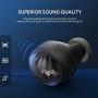 True Wireless Stereo HiFi Earbuds, VOTOMY TWS Earphones Qualcomm Bluetooth 5.0 Noise Isolation Mic in Ear Headphone 2500mAh Power Bank LED Display IPX7 Waterproof 150H Playtime Touch Control for Gym