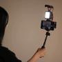 ULANZI MT-08 Extension Pole Tripod, Mini Selfie Stick Tripod Stand Handle Grip for iPhone 11 Pro Max Samsung OnePlus Google Smartphone Canon G7X Mark III Sony RX100 VII A6400 A6600 Cameras Vlogging