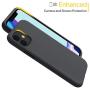 Miracase Liquid Silicone Case Compatible with iPhone 11 6.1 inch(2019), Gel Rubber Full Body Protection Shockproof Cover Case Drop Protection Case (Light Black)