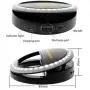 Ring Light Compatiable for iPhone, Rechargeable LED Selfie Fill Light Circle Light for iPhone 7 Plus/7/iPhone 6s/6/Samsung Galaxy S7/S6 Edge/S6(Black) Ring Light Compatiable for iPhone, Rechargeable LED Selfie Fill Light Circle Light for iPhone 7 Plus/7/iPhone 6s/6/Samsung Galaxy S7/S6 Edge/S6(Black)