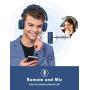 Mpow CH8 Kids Headphones with Microphone (2-Pack), Wired On-Ear Headsets with Safe Volume Limited 91dB, Foldable Durable Earphones w/Audio Splitter for Boys/Girls/Toddlers/Children/School/Travel/Plane