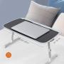 Laptop Desk for Bed, TaoTronics Lap Desks Bed Trays for Eating and Laptops Stand Lap Table, Adjustable Computer Tray for Bed, Foldable Bed Desk for Laptop and Writing in Sofa and Couch Black