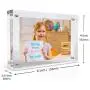 MÍRA-K Acrylic Picture Frame 4 x 6 with Magnetic Closure | Crystal Memories | Double Sided Frameless Lucite Photo Frame for Tabletop | Decorative Keepsake Display for Tickets, Postcards and Awards MÍRA-K Acrylic Picture Frame 4 x 6 with Magnetic Closure | Crystal Memories | Double Sided Frameless Lucite Photo Frame for Tabletop | Decorative Keepsake Display for Tickets, Postcards and Awards