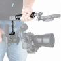 NICEYRIG Handle Grip Kit for DJI Ronin SC/S Gimbal, Leather Handgrip with Rosette Extension Bracket Holder - 332