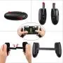 Mobile Game Controller, EAONE 2 in 1 Gamepad Joysticks L1R1 Aim Trigger Fire Buttons Sensitive Shoot with 2Pcs Joystick Controllers for PUBG/Rules of Survival Fit iOS Android 4.7"-6.44" Phone