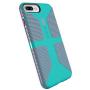 Speck Products CandyShell Grip Cell Phone Case for iPhone 8 Plus/7 Plus/6S Plus/6 Plus - Caribbean Blue/Bubblegum Pink