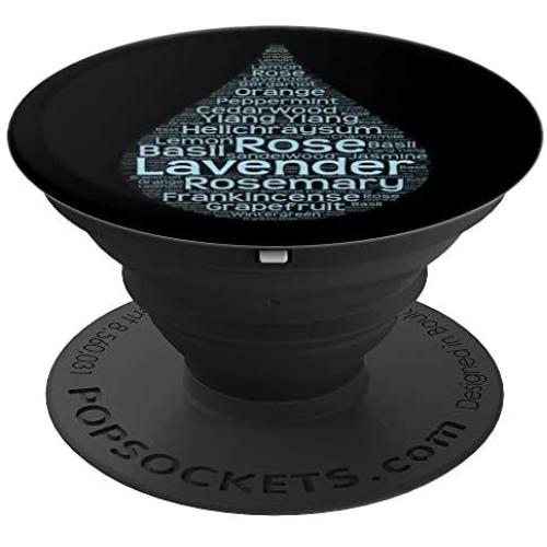 Essential Oil Drop Oils Love Aromatherapy Lovers Gift PopSockets Grip and Stand for Phones and Tablets