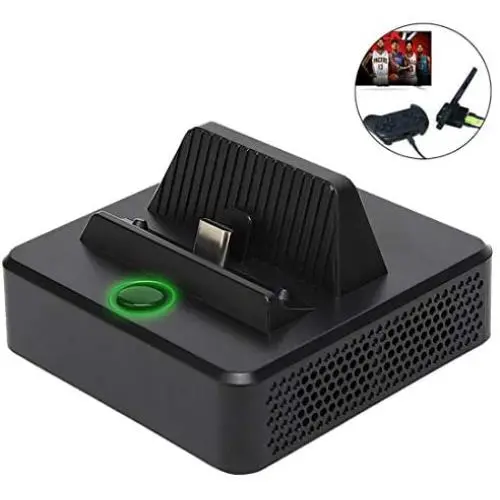 KINVOCA Switch Dock, Portable Switch Charging Stand, Compact Switch to HDMI Adapter, Switch Docking Station with Extra USB 3.0 Port,Replacement Charging Dock for Nintendo Switch with USB C Power Input KINVOCA Switch Dock, Portable Switch Charging Stand, Compact Switch to HDMI Adapter, Switch Docking Station with Extra USB 3.0 Port,Replacement Charging Dock for Nintendo Switch with USB C Power Input