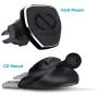 Naztech MagBuddy Magnetic Car Air Vent Phone Mount Compatible for iPhone SE/11/11Pro/XS/XR/X/8/8+,Galaxy S20/S10/S9/S8,Note10/9/8 & More [Easy Access]