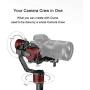Zhiyun Crane V2 Handheld Gimbal Stabilizer for Mirrorless DSLR for Sony A7 Panasonic LUMIX Nikon Canon - US Warranty