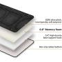 Snailax Memory Foam Massage Seat Cushion - Back Massager with Heat,6 Vibration Massage Nodes & 3 Heating Pad, Massage Chair Pad for Home Office Chair or Car Seat