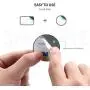 UGREEN Metal Plate for Magnet Cell Phone Holder, Sticky Adhesive Replacement for Magnetic Car Mount and Phone Case, 4 Pack, 2 Rectangle and 2 Round, Black