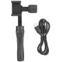 Acouto 3 Axis Stabilizer for Cameras,H4 3 Axis Handheld Anti-shake Mobile Phone Gimbal Stabilizer for Cellphone Action Camera