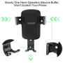 Squish Wireless Charger Car Mount Adjustable Gravity Air Vent Phone Holder for iPhone Samsung Nexus Moto OnePlus HTC Sony Nokia and Android Smartphones Qi Certified