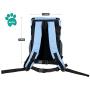 PetAmi Premium Pet Carrier Backpack for Small Cats and Dogs | Ventilated Design, Safety Strap, Buckle Support | Designed for Travel, Hiking & Outdoor Use