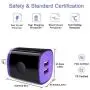 USB C Charger Set, 2Pack 6.6ft Type C Charging Cord with Car Charger, Dual USB Wall Charger Compatible with Samsung Galaxy S10+ S10 S10e S9 S9+ S8 S8+ Note 8 9 10 10+ A10e A50 A70 A80,Google Pixel 3