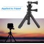 Woleyi Tripod Mount Adapter with Thumb Screw for Gopro Hero1 Hero2 Hero3 Hero3+ Hero4 Session Hero5 Hero6 (2 Pack)