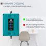 Five Band Cell Phone Signal Booster for Home and Office -Support All US Carriers AT&T Verizon T-Mobile 3G 4G LTE and Multi Devices - Cellular Repeater Boost Call and Data Signal Up to 4,500 Sq Ft
