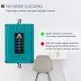 Five Band Cell Phone Signal Booster for Home and Office -Support All US Carriers AT&T Verizon T-Mobile 3G 4G LTE and Multi Devices - Cellular Repeater Boost Call and Data Signal Up to 4,500 Sq Ft