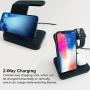 Wireless Charger,Truly 3 in 1 Wireless Charging Station with Magnetic Stand for Apple Watch/AirPods/iPhone X/XS/XS max/XR/8/8 Plus/iPhone 11/11 Pro/11 Pro Max/Samsung S20/S10/S9/S8/S7/Note 10/9/8.