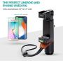 Movo Smartphone Video Rig Kit V7+ with Tripod, Grip Rig, Pro Stereo Microphone, LED Light and Remote - YouTube Equipment for iPhone 5, 5C, 5S, 6, 6S, 7, 8, X, XS, XS Max, 11, 11 Pro, Samsung Galaxy