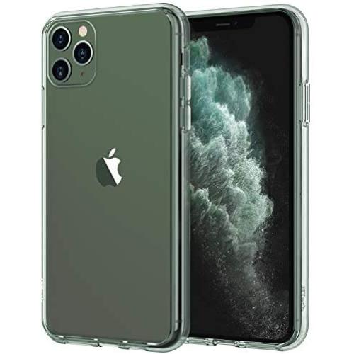 JETech Case for Apple iPhone 11 Pro (2019), 5.8-Inch, Shockproof Bumper Cover, Anti-Scratch Clear Back, Midnight Green