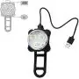 Ascher USB Rechargeable Bike Light Set,Super Bright Front Headlight and Rear LED Bicycle Light,650mah Lithium Battery,4 Light Mode Options(2 USB cables and 4 Strap Included) Ascher USB Rechargeable Bike Light Set,Super Bright Front Headlight and Rear LED Bicycle Light,650mah Lithium Battery,4 Light Mode Options(2 USB cables and 4 Strap Included)