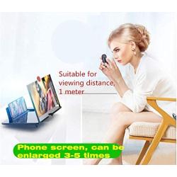 Screen Magnifier Mobile Projector Smartphone 3D HD Magnifier Support iPhone X / 8/8 Plus / 7/7 Plus / 6 / 6s / 6 Plus / 6s Plus and All Other Smartphones (-03)