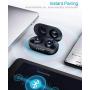 Wireless Earbuds, iTeknic TWS Bluetooth 5.0 Wireless Earbuds IPX8 Waterproof Sport Wireless Earphones with Microphone, Wireless Charging Case, USB-C Quick Charge, Touch Controls for iPhone Android