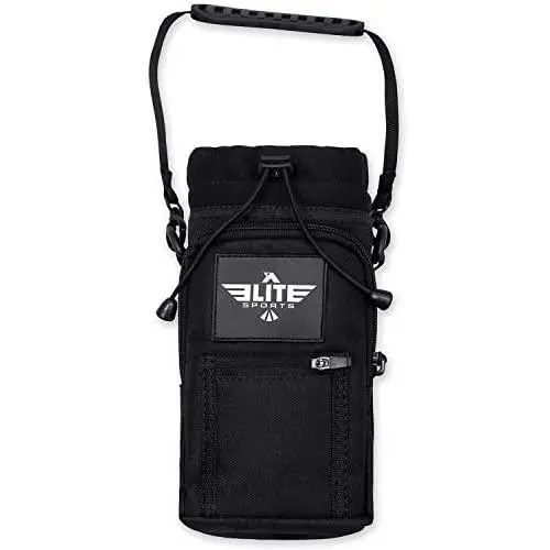 Elite Sports Water Bottle Holder Carrier Hiking Gym Bottle Bag with Strap and Pockets Elite Sports Water Bottle Holder Carrier Hiking Gym Bottle Bag with Strap and Pockets