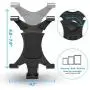 IPOW iPad Tripod Mount Adapter Universal Tablet Clamp Holder Fits Ipad, Ipad Air, Ipad Mini, Microsoft Surface, Nexus and Most Tablets, Use on Tripod, Monopod, Selfie Stick, Tabletop Tripod Stand Etc