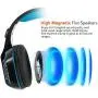 Leoie GM-2 Gaming Headset with Microphone Headphone with LED Light for PS4 Xbox 1 Laptop Tablet Mobile Phones PC White Blue Leoie GM-2 Gaming Headset with Microphone Headphone with LED Light for PS4 Xbox 1 Laptop Tablet Mobile Phones PC White Blue
