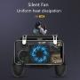 Tacameng Mobile Game Controller For 4in1 Gamepad Shoot And Aim Trigger Phone Cooling,Feel More Comfortable, Product Structure is Ergonomic