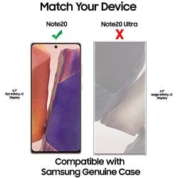 Galaxy Note 20 Screen Protector [Dome Glass] Full Coverage Tempered Glass Shield [Liquid Dispersion Tech] Easy Install Kit for Samsung Galaxy Note 20 - Two Pack