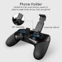 PG-9156 Wireless4.0+2.4G Wireless Gamepad Trigger Pubg Controller Mobile Joystick Compatible iOS/Android Devices Mobile Phone Tablet(Play Straight)