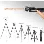 Lightweight Tripod 55-Inch, Aluminum Travel/Camera/Phone Tripod with Carry Bag, Maximum Load Capacity 6.6 LB, 1/4" Mounting Screw for Phone, Camera, Traveling, Laser Measure, Laser Level Lightweight Tripod 55-Inch, Aluminum Travel/Camera/Phone Tripod with Carry Bag, Maximum Load Capacity 6.6 LB, 1/4" Mounting Screw for Phone, Camera, Traveling, Laser Measure, Laser Level