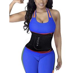 YIANNA Waist Trainer Slimming Body Shaper Belt - Sport Girdle Waist Trimmer Compression Belly Weight Loss