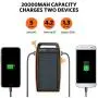 Solar Power Bank,Solar Charger 20000mAh RAVPower with Dual Ouput 5V/2.4A Input, External Battery Pack with Flashlight (IPX4 Splashproof, Dustproof, Shockproof) for Smartphones, Tablets and More Solar Power Bank,Solar Charger 20000mAh RAVPower with Dual Ouput 5V/2.4A Input, External Battery Pack with Flashlight (IPX4 Splashproof, Dustproof, Shockproof) for Smartphones, Tablets and More
