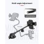 Mpow Car Phone Mount, Dashboard Windshield Car Phone Holder with Long Arm, Strong Sticky Gel Suction Cup, Anti-Shake Stabilizer Compatible iPhone 11 pro/11 pro max/XS/XR/X/8/7,Galaxy, Moto and More