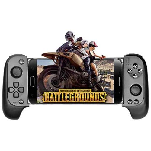 Womnord Mobile Game Controller Telescopic Wireless Bluetooth Controller Gamepad Android IOS Phone Flexible Joystick Black