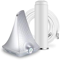 SureCall Flare Cell Phone Signal Booster Kit for Working from Home | Integrated indoor antenna for easier install | Covers up to 2,500 sq ft | Boosts 4G LTE for all Carriers