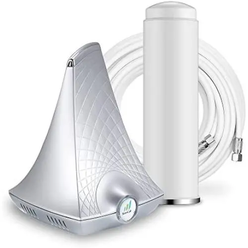 SureCall Flare Cell Phone Signal Booster Kit for Working from Home | Integrated indoor antenna for easier install | Covers up to 2,500 sq ft | Boosts 4G LTE for all Carriers SureCall Flare Cell Phone Signal Booster Kit for Working from Home | Integrated indoor antenna for easier install | Covers up to 2,500 sq ft | Boosts 4G LTE for all Carriers