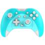 ipega-PG-SW023 Bluetooth Wireless Gamepad with Vibrating six-axis Function for N-Switch PS3 Galaxy S10/S10+ Galaxy S20 S20+5G LG Oppo VIVO MI Android Smartphone Tablet (Win 7 and Above) (Blue)
