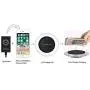 Wireless Charger Kit with Qi Charging Pad & iPhone Wireless Charging Receiver for iPhone 7/7 Plus/6S Plus/6 Plus/6S/6/5S/5/5C/SE (Included A Qi Receiver)