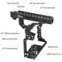 NITZE A7III/A7RIII Camera Cage for Sony A7III/A7RIII with Top Handle and HDMI Cable Clamp - SHT03B NITZE A7III/A7RIII Camera Cage for Sony A7III/A7RIII with Top Handle and HDMI Cable Clamp - SHT03B
